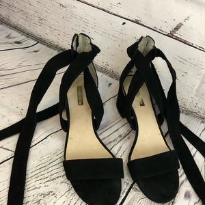 Louise et Cie black suede sandal